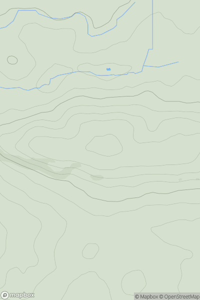 Thumbnail image for Linton Hill [South Central England] showing contour plot for surrounding peak